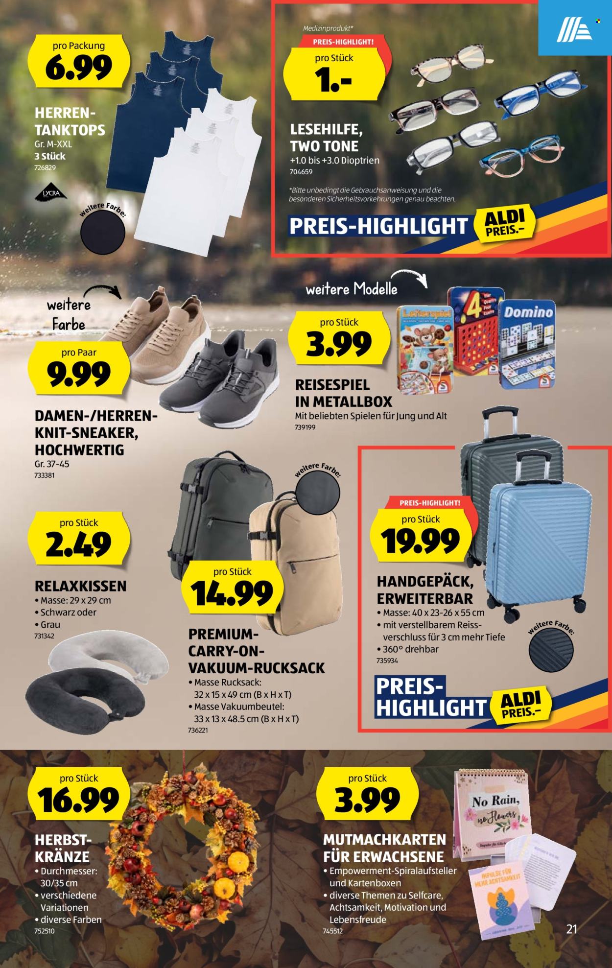 Prospekte Aldi - 3.9.2026 - 9.9.2026. Seite 21. Seite 21