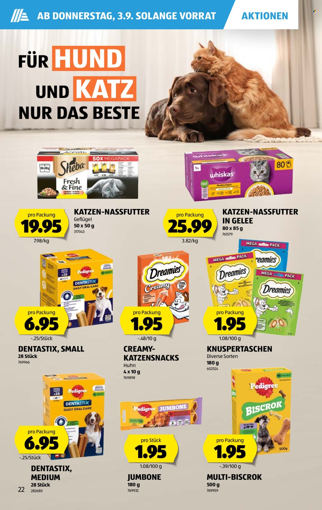 Prospekte Aldi - 3.9.2026 - 9.9.2026. Seite 22. Seite 22