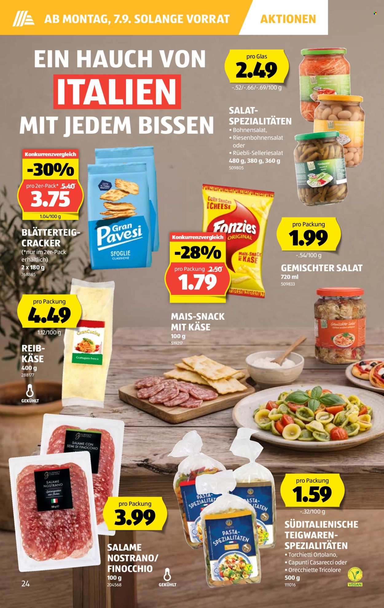 Prospekte Aldi - 3.9.2026 - 9.9.2026. Seite 24. Seite 24