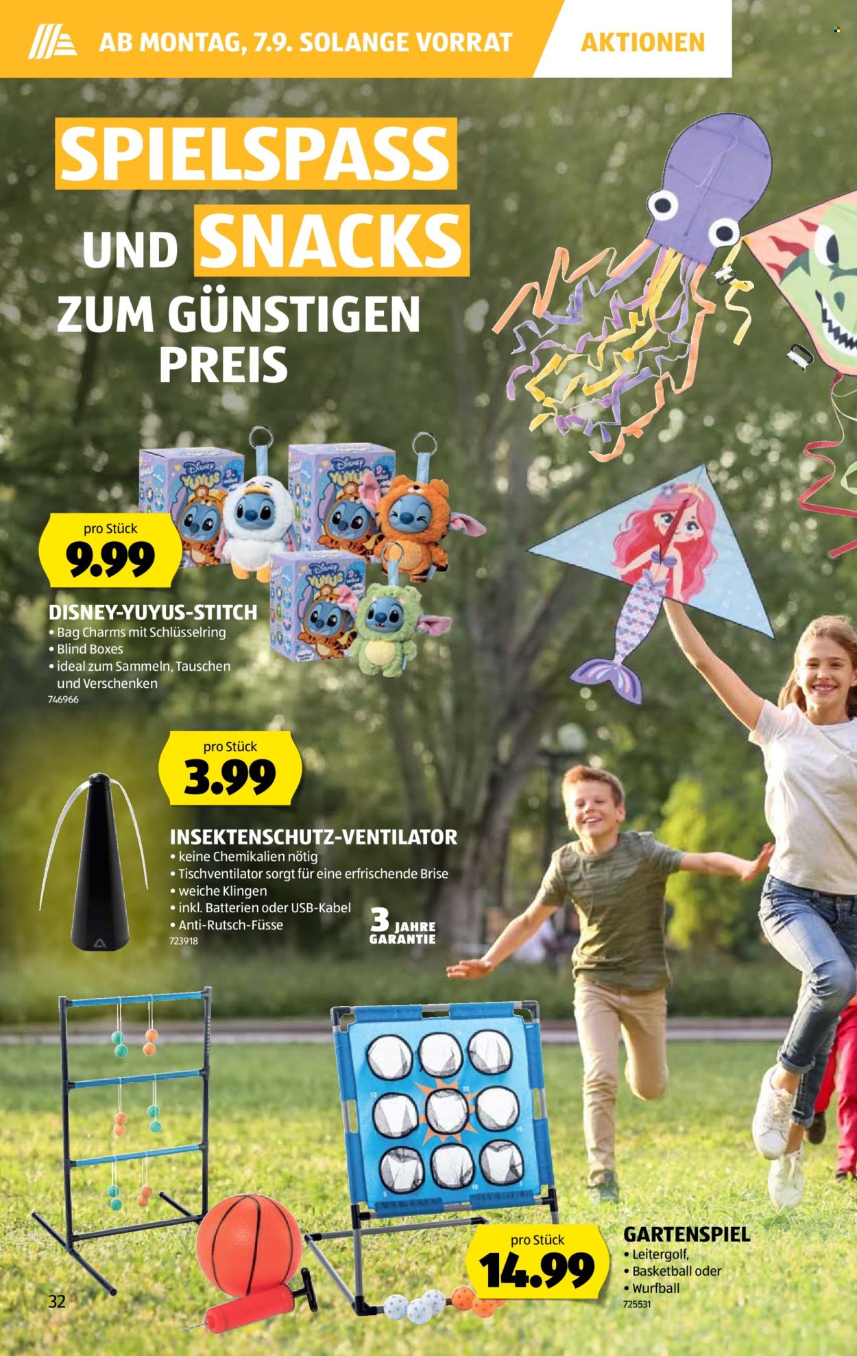 Prospekte Aldi - 3.9.2026 - 9.9.2026. Seite 32. Seite 32