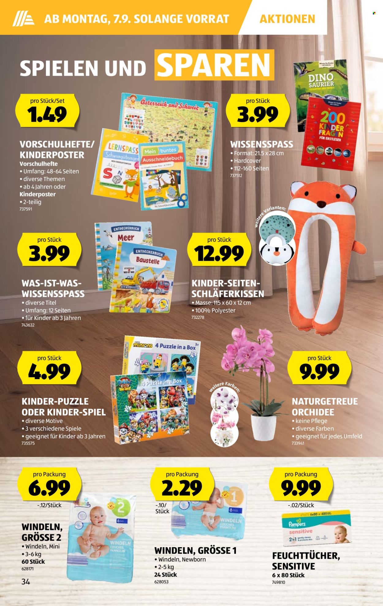 Prospekte Aldi - 3.9.2026 - 9.9.2026. Seite 34. Seite 34