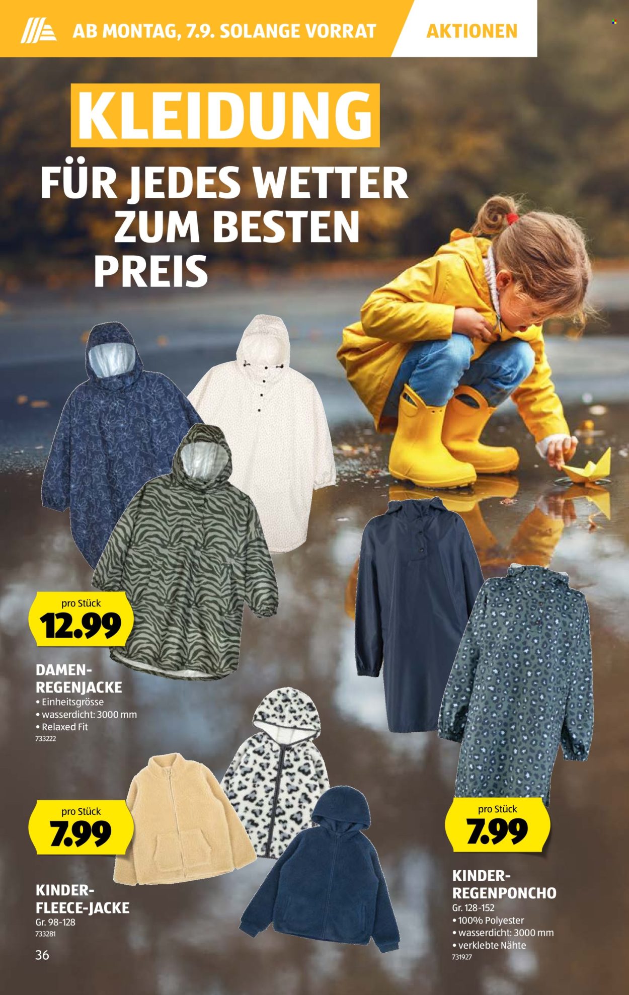 Prospekte Aldi - 3.9.2026 - 9.9.2026. Seite 36. Seite 36