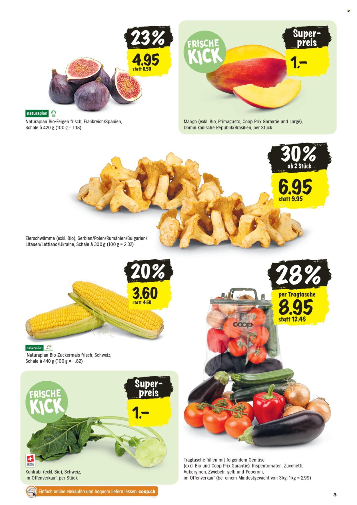 Prospekte Coop - 27.8.2026 - 2.9.2026. Seite 3. Seite 3