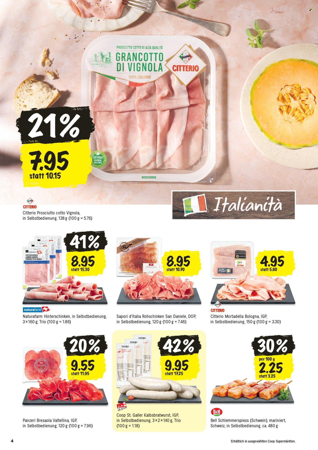 Prospekte Coop - 27.8.2026 - 2.9.2026. Seite 4. Seite 4