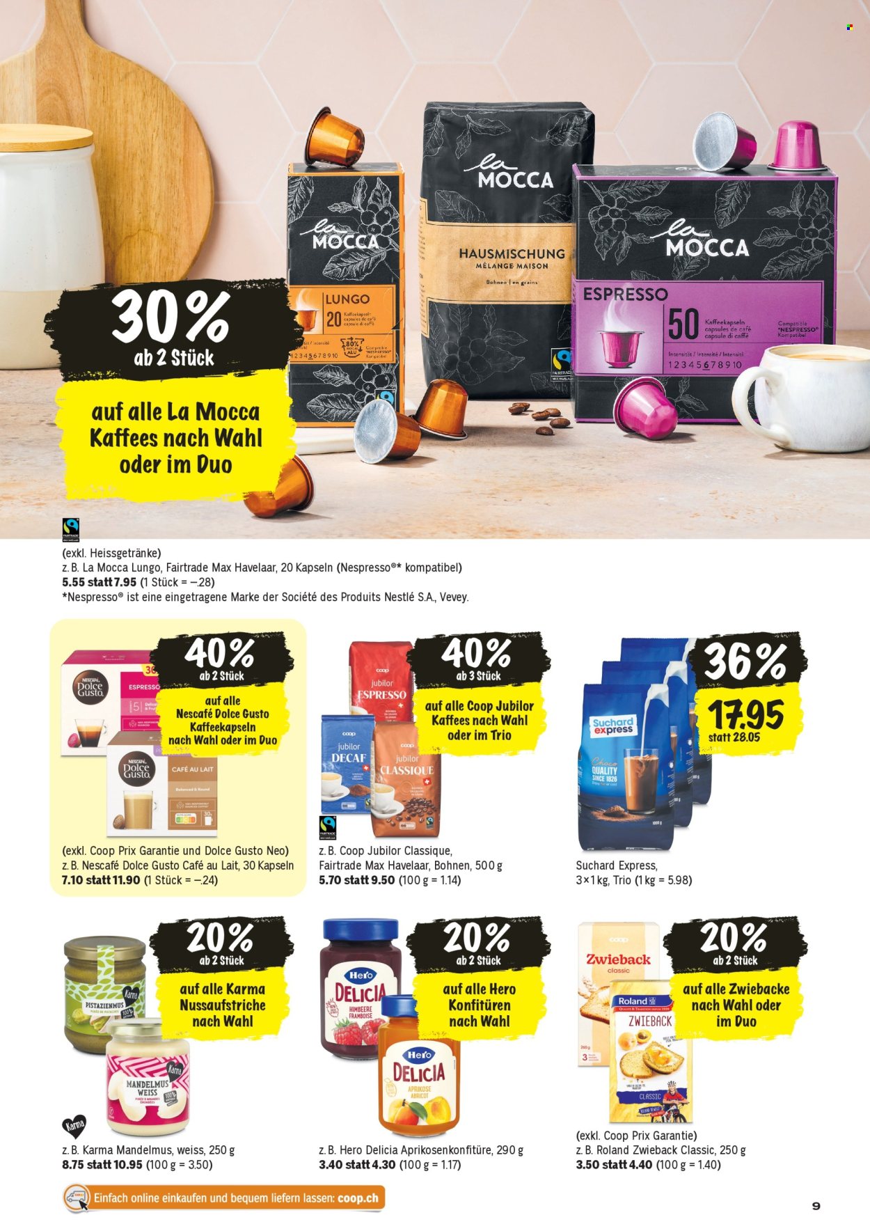 Prospekte Coop - 27.8.2026 - 2.9.2026. Seite 9. Seite 9
