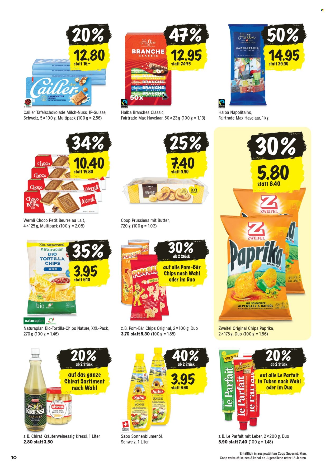 Prospekte Coop - 27.8.2026 - 2.9.2026. Seite 10. Seite 10