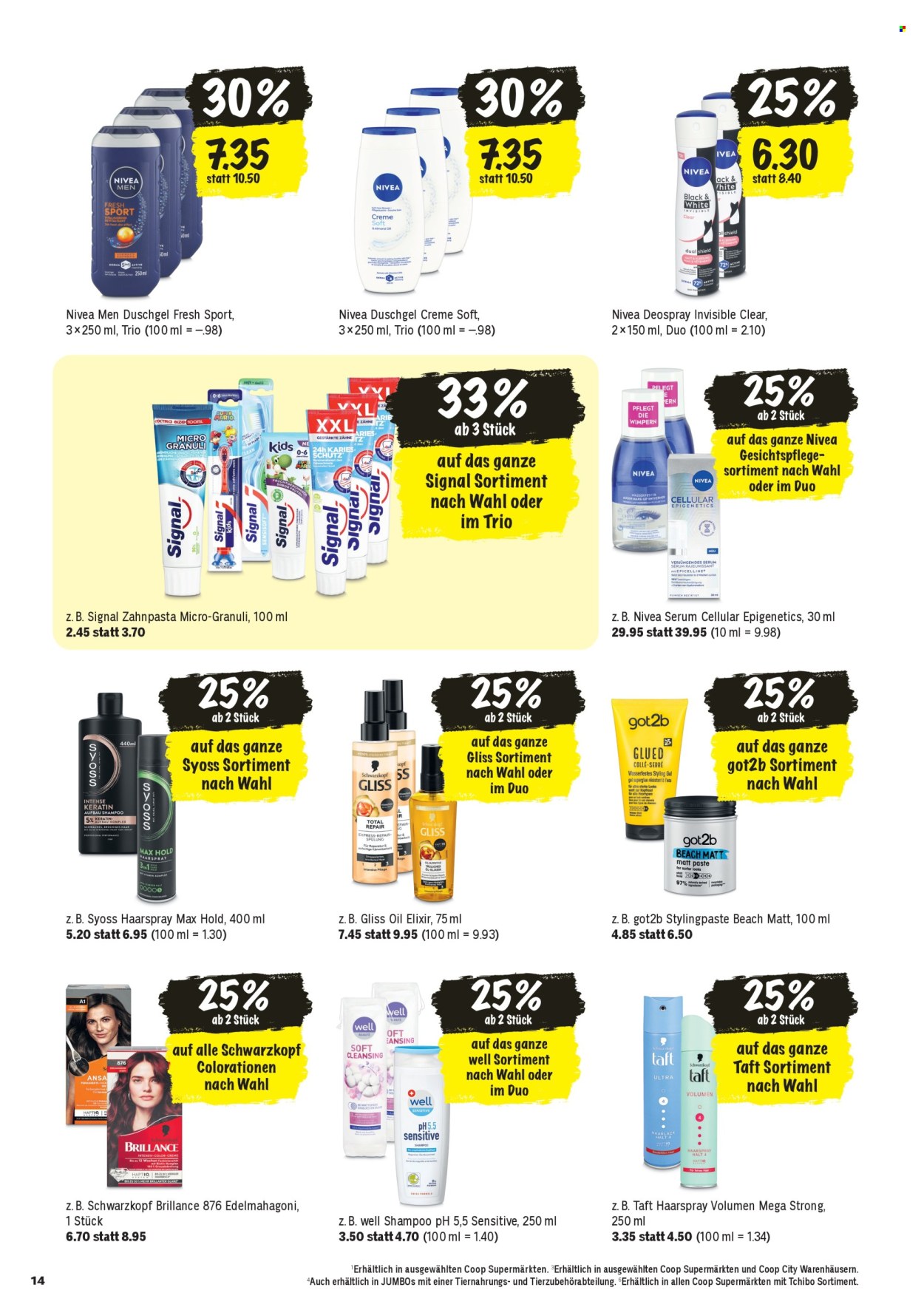 Prospekte Coop - 27.8.2026 - 2.9.2026. Seite 14. Seite 14