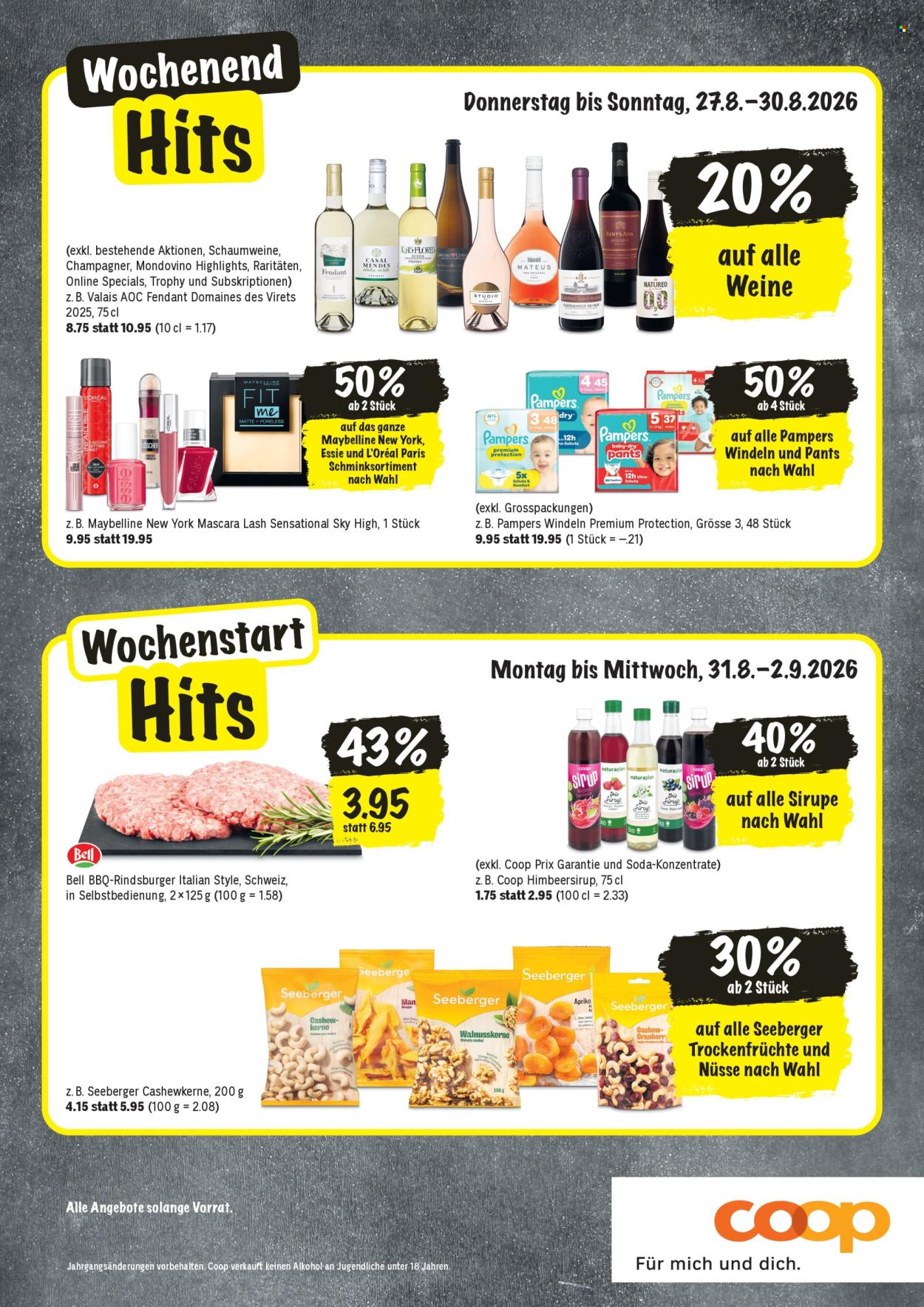 Prospekte Coop - 27.8.2026 - 2.9.2026. Seite 20. Seite 20