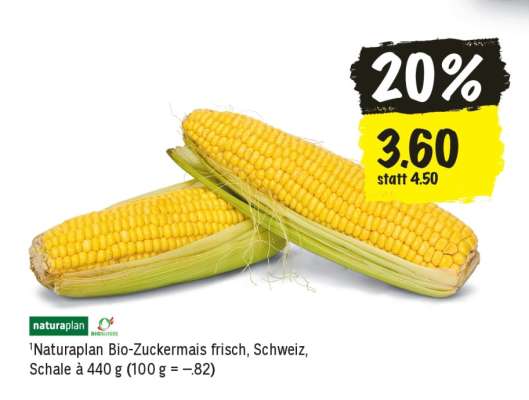 Naturaplan Bio-Zuckermais