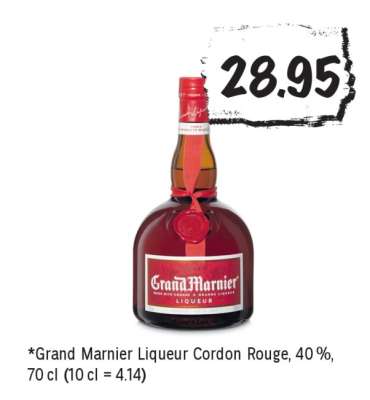 Grand Marnier Liqueur Cordon Rouge