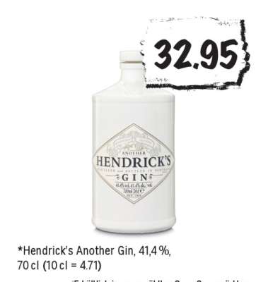 Hendrick’s Another Gin