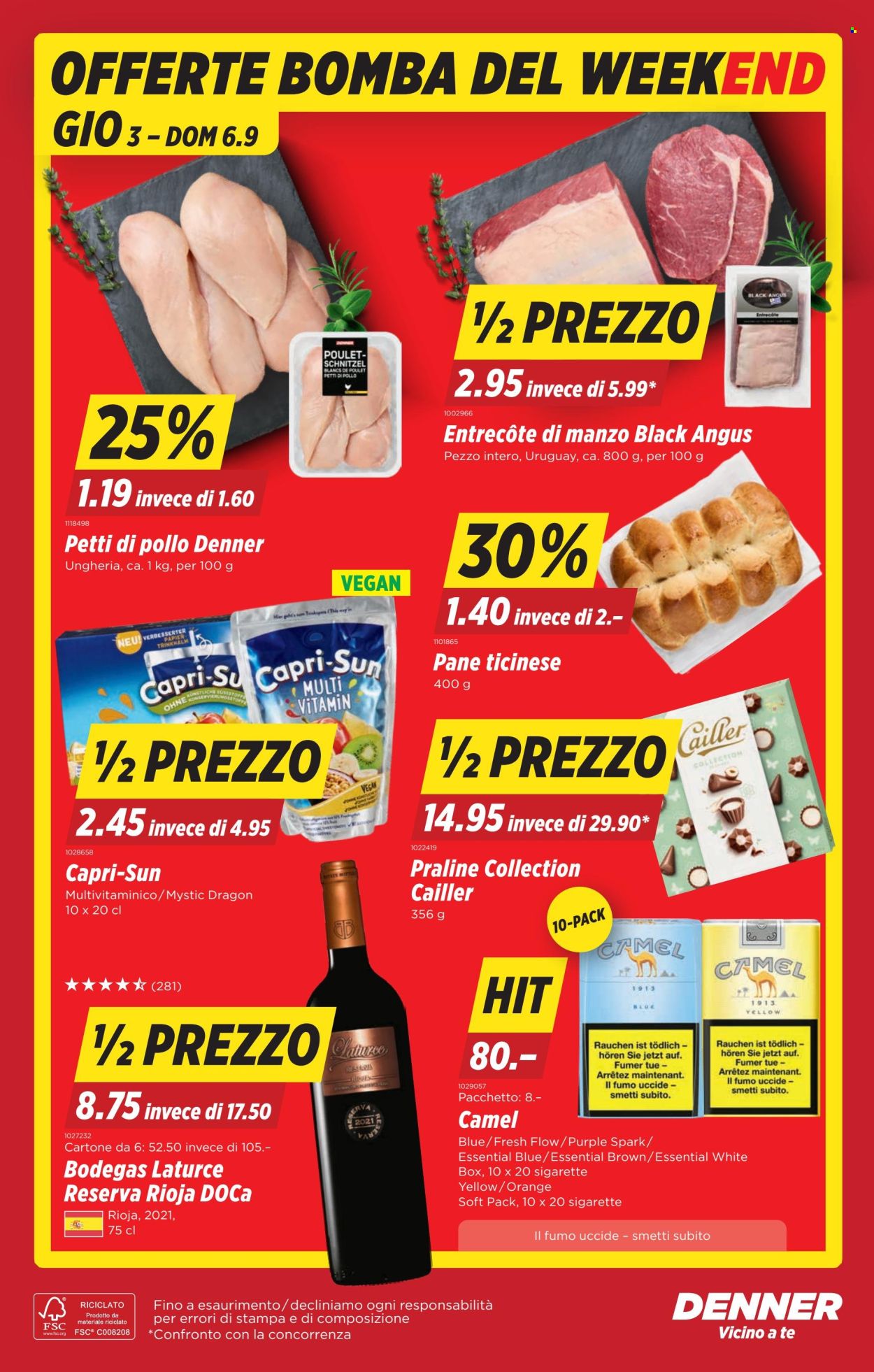 Prospekte Denner - 3.9.2026 - 9.9.2026. Seite 20. Seite 20