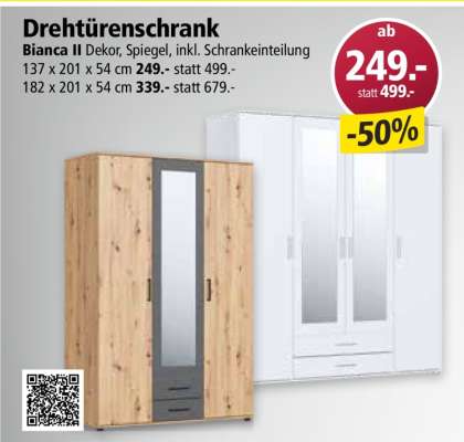 Drehtürenschrank