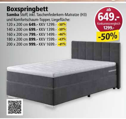 Boxspringbett