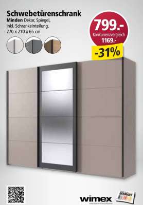 Schwebetürenschrank