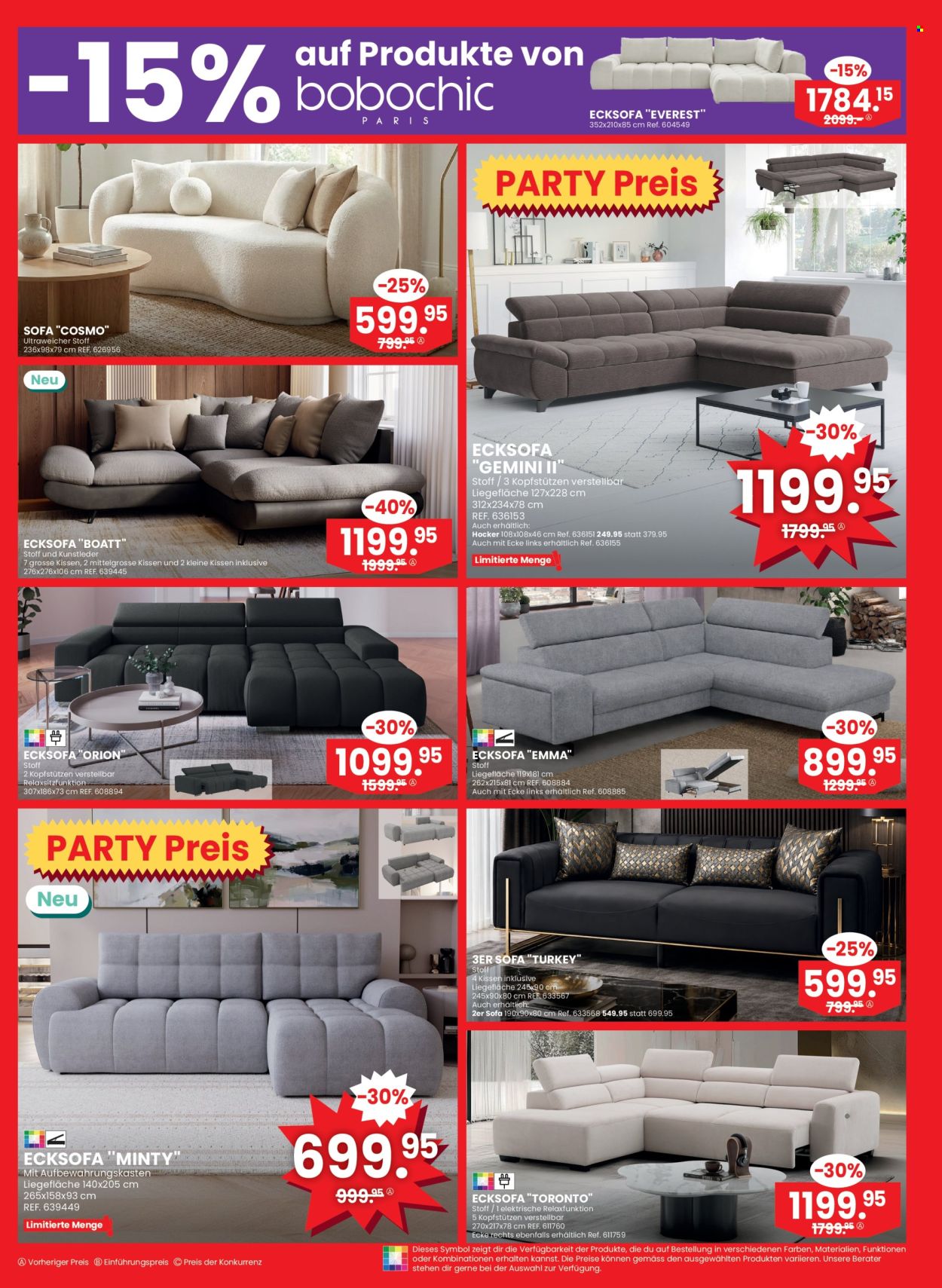 Prospekte Conforama - 2.9.2026 - 15.9.2026. Seite 3. Seite 3