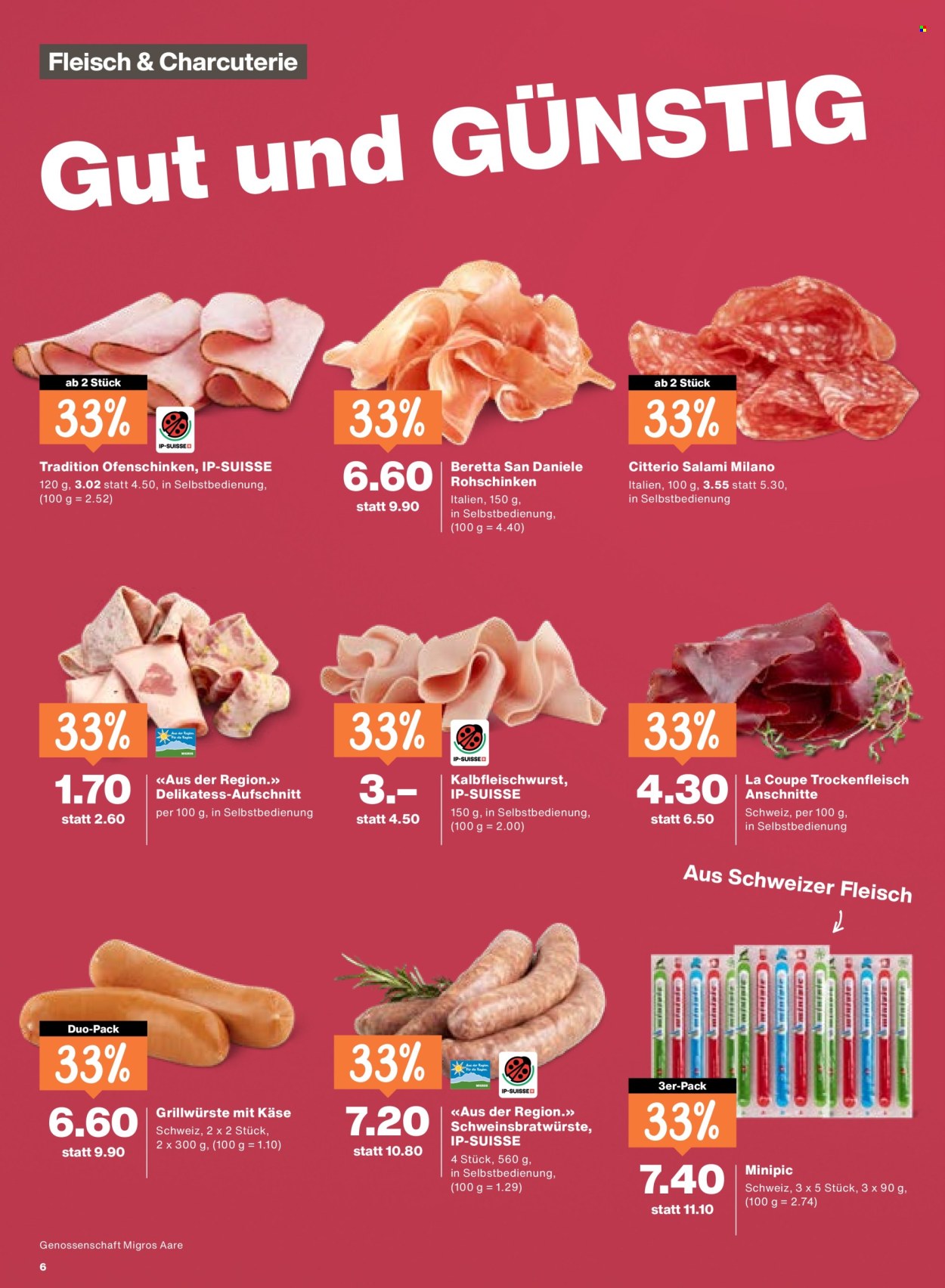 Prospekte Migros - 3.9.2026 - 9.9.2026. Seite 6. Seite 6