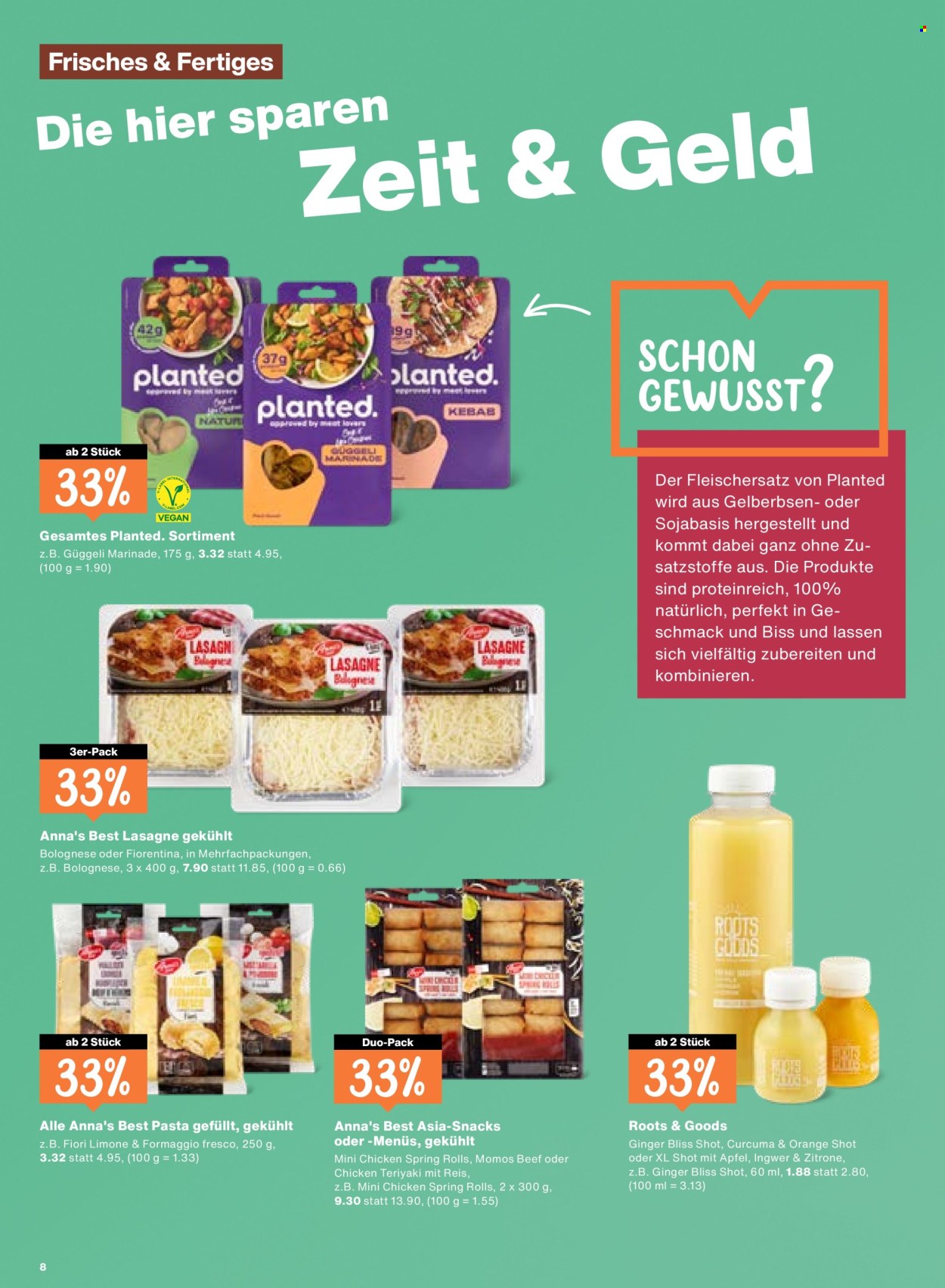 Prospekte Migros - 3.9.2026 - 9.9.2026. Seite 8. Seite 8