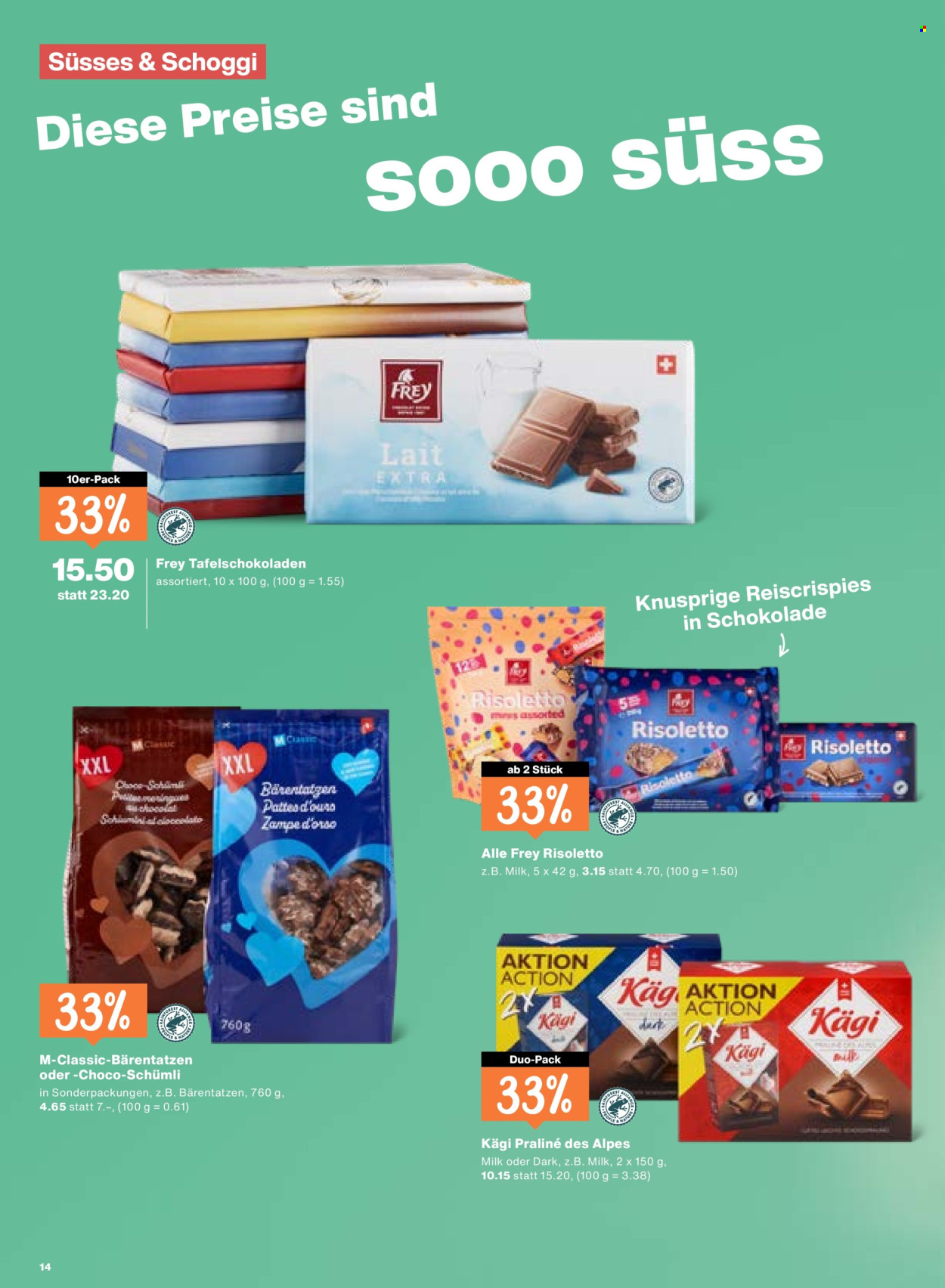 Prospekte Migros - 3.9.2026 - 9.9.2026. Seite 14. Seite 14