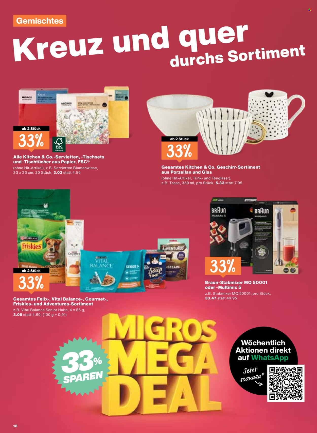 Prospekte Migros - 3.9.2026 - 9.9.2026. Seite 18. Seite 18