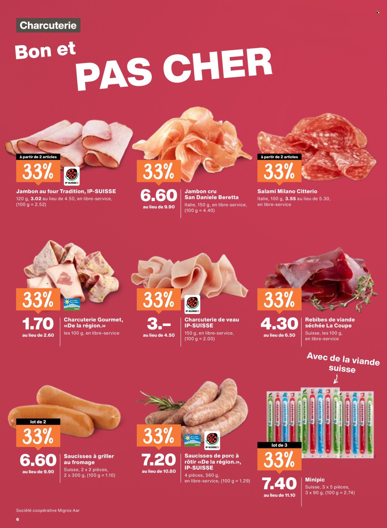 Prospekte Migros - 3.9.2026 - 9.9.2026. Seite 6. Seite 6