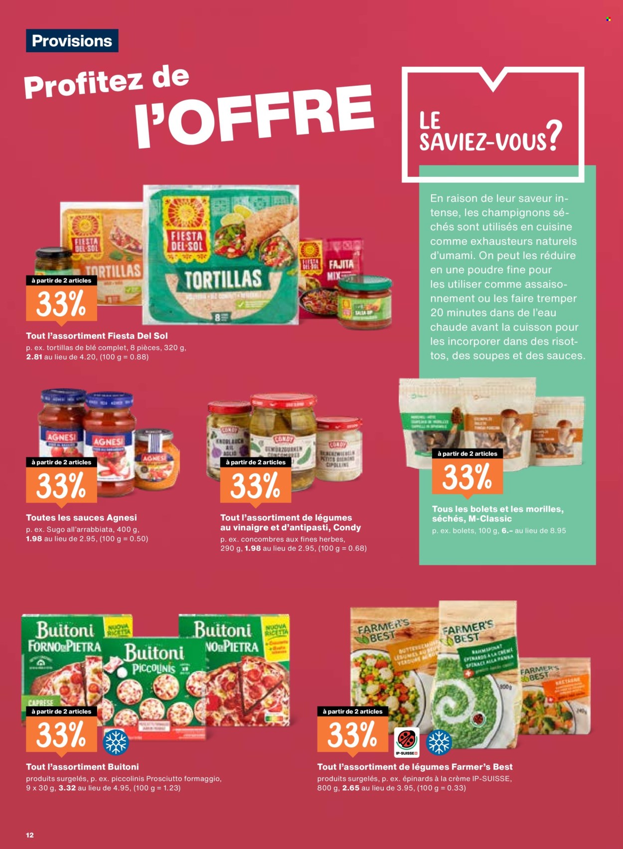 Prospekte Migros - 3.9.2026 - 9.9.2026. Seite 12. Seite 12