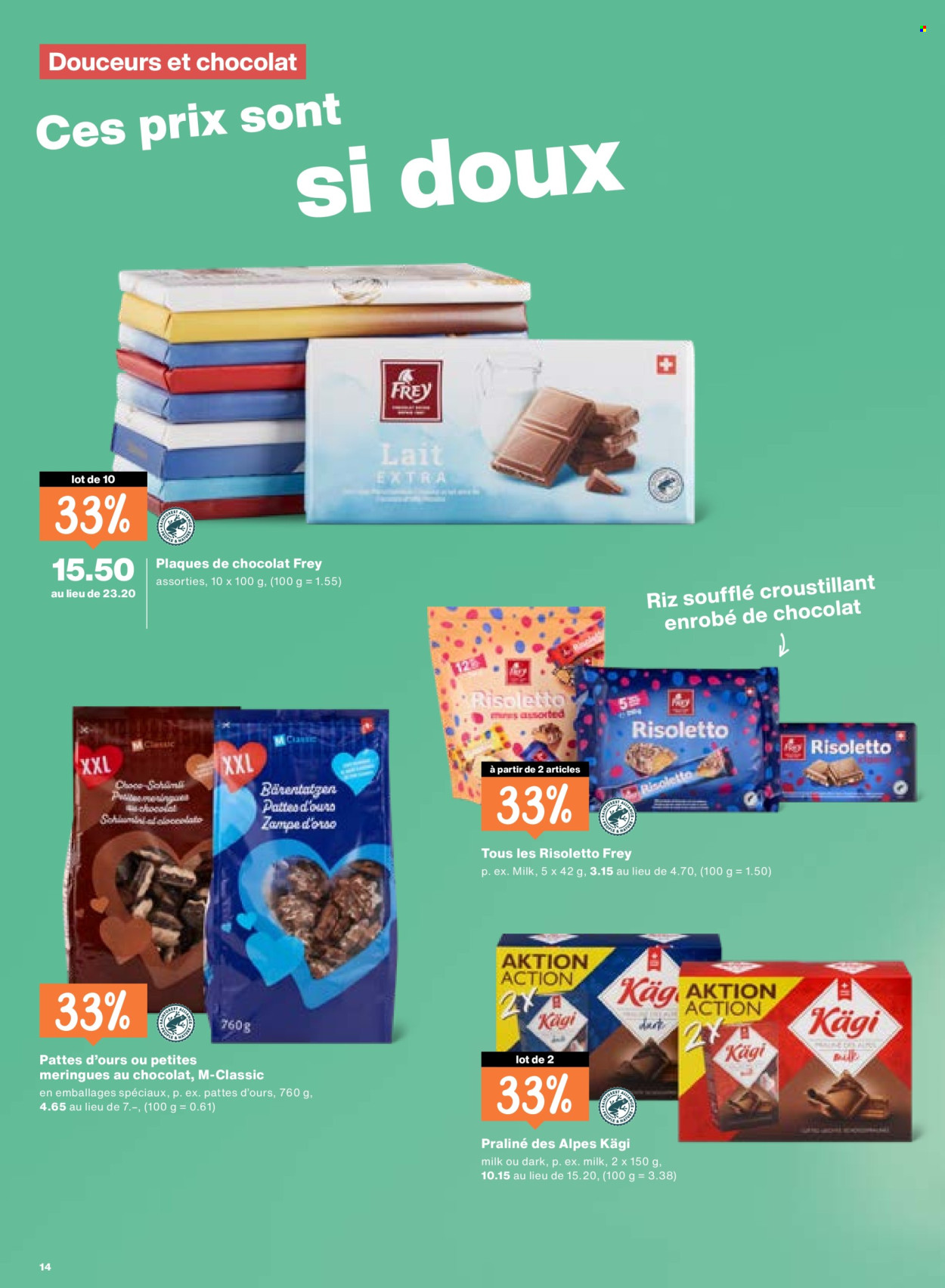 Prospekte Migros - 3.9.2026 - 9.9.2026. Seite 14. Seite 14