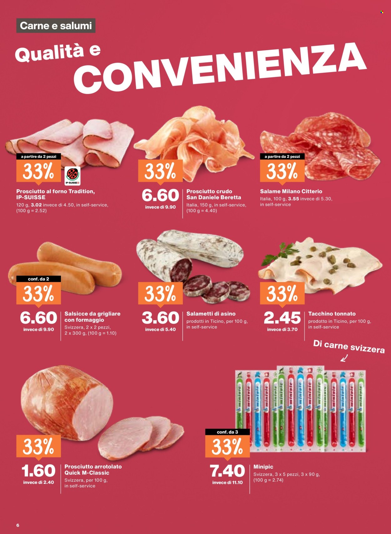 Prospekte Migros - 3.9.2026 - 9.9.2026. Seite 6. Seite 6