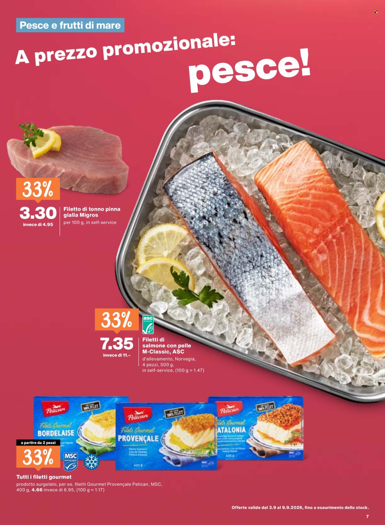 Prospekte Migros - 3.9.2026 - 9.9.2026. Seite 7. Seite 7