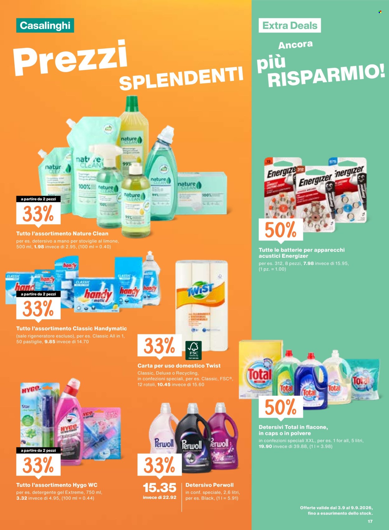 Prospekte Migros - 3.9.2026 - 9.9.2026. Seite 17. Seite 17