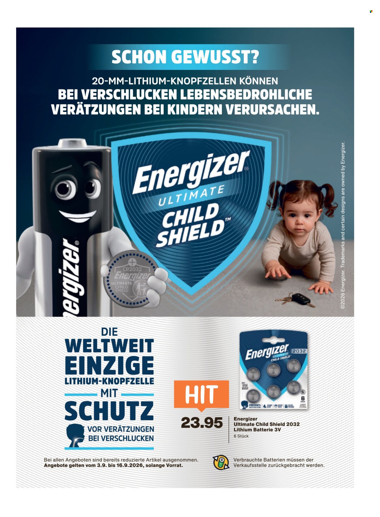 Prospekte Migros - 2.9.2026 - 9.9.2026. Seite 3. Seite 3