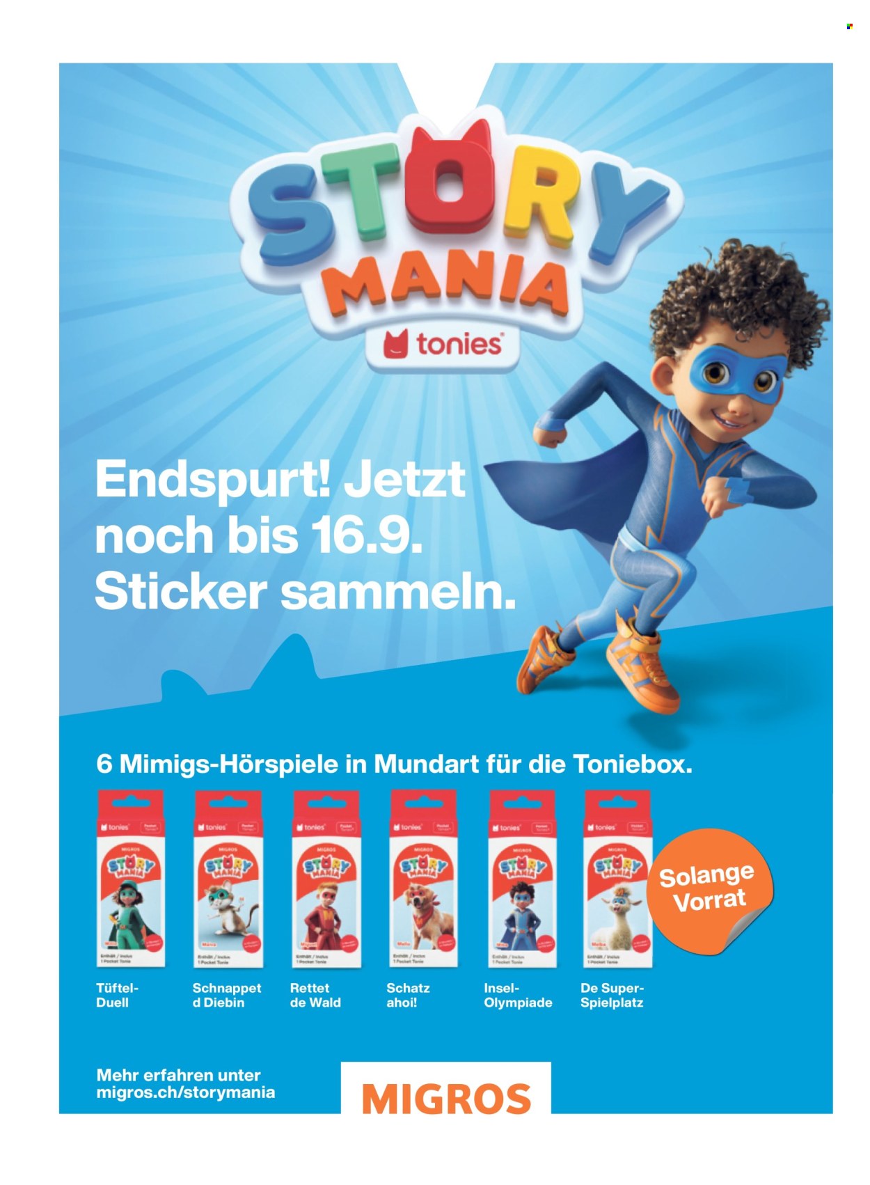 Prospekte Migros - 2.9.2026 - 9.9.2026. Seite 4. Seite 4