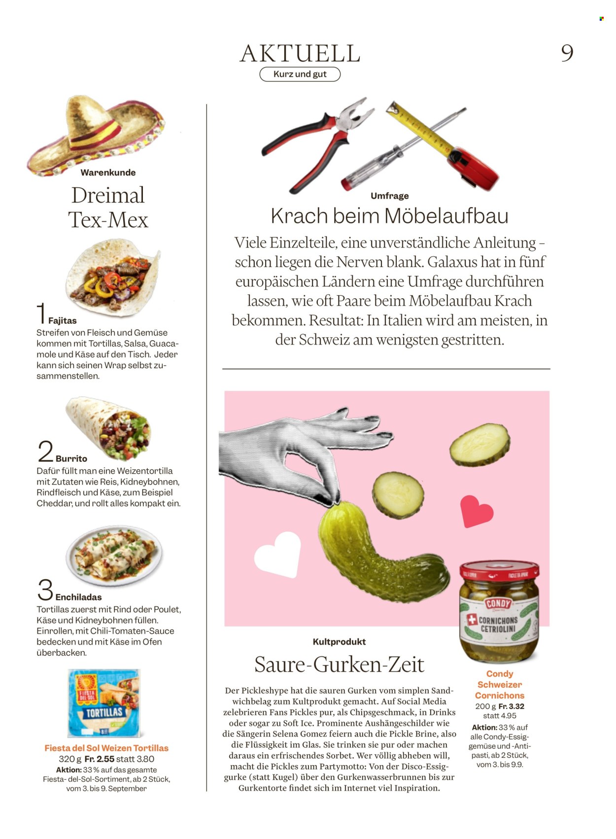 Prospekte Migros - 2.9.2026 - 9.9.2026. Seite 9. Seite 9