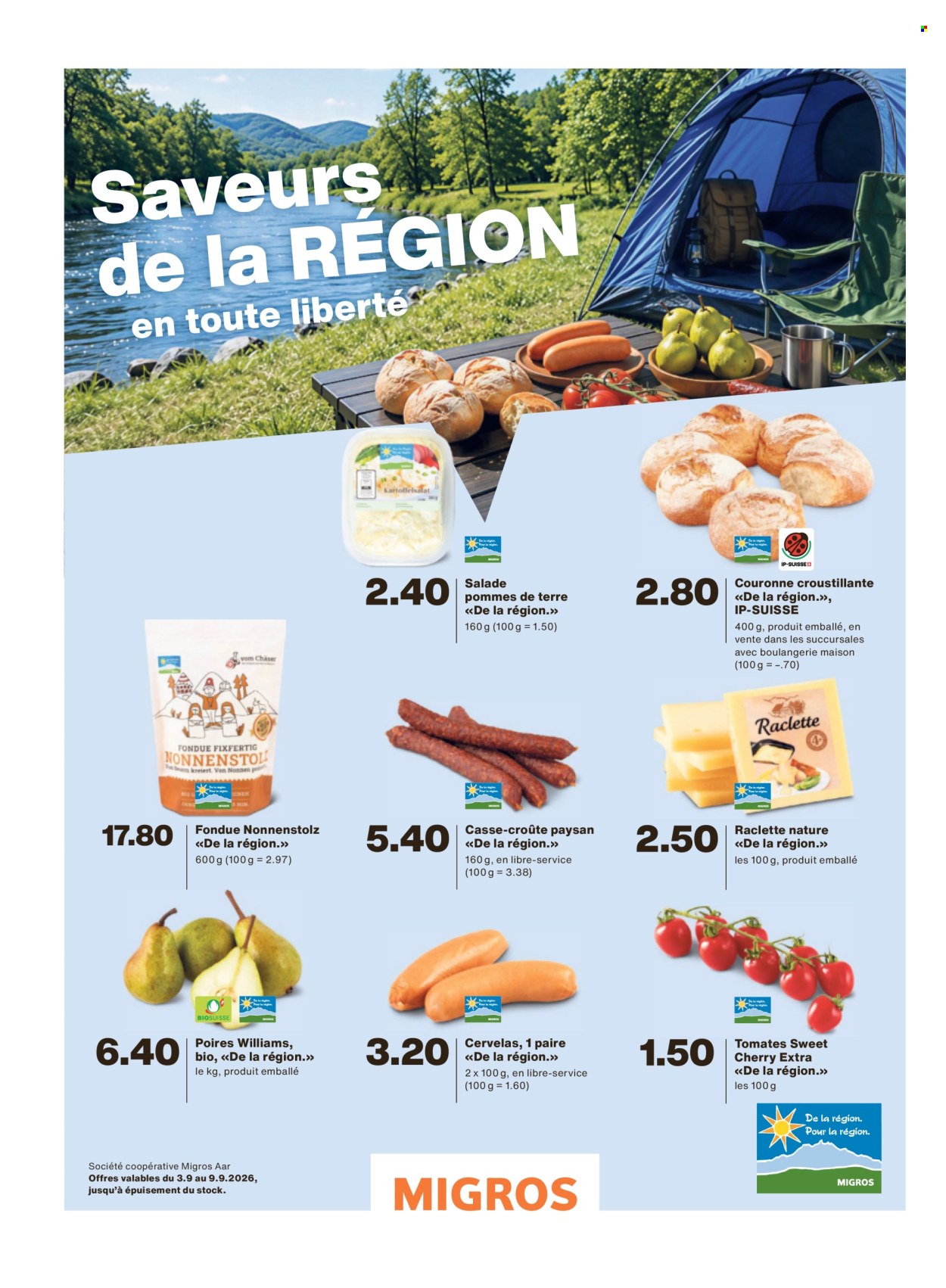 Prospekte Migros - 2.9.2026 - 9.9.2026. Seite 32. Seite 32