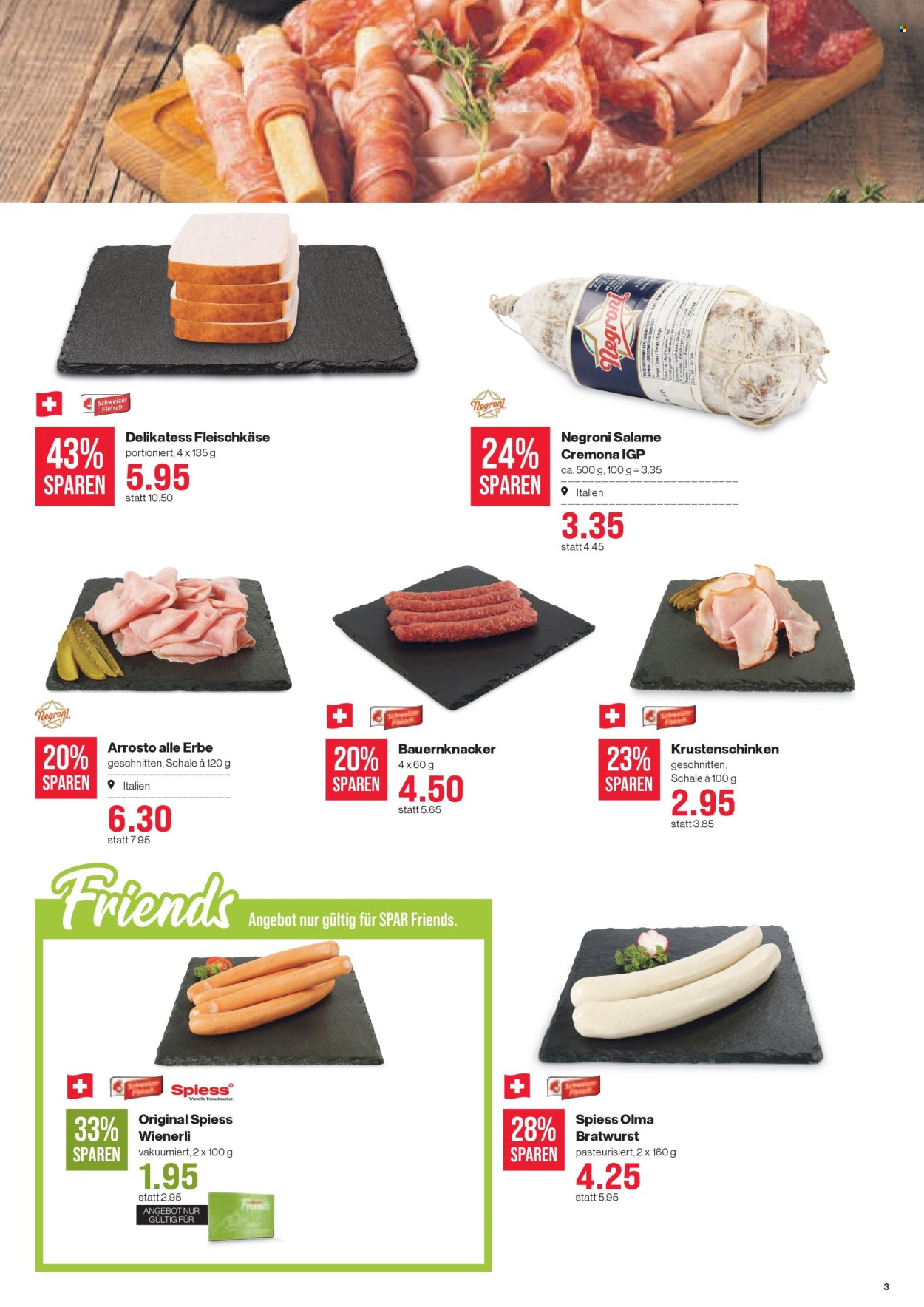 Prospekte SPAR - 10.9.2026 - 16.9.2026. Seite 3. Seite 3