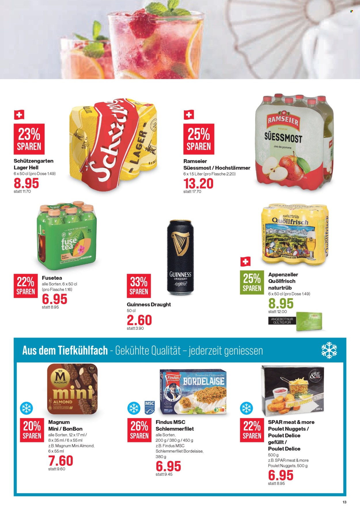 Prospekte SPAR - 10.9.2026 - 16.9.2026. Seite 13. Seite 13