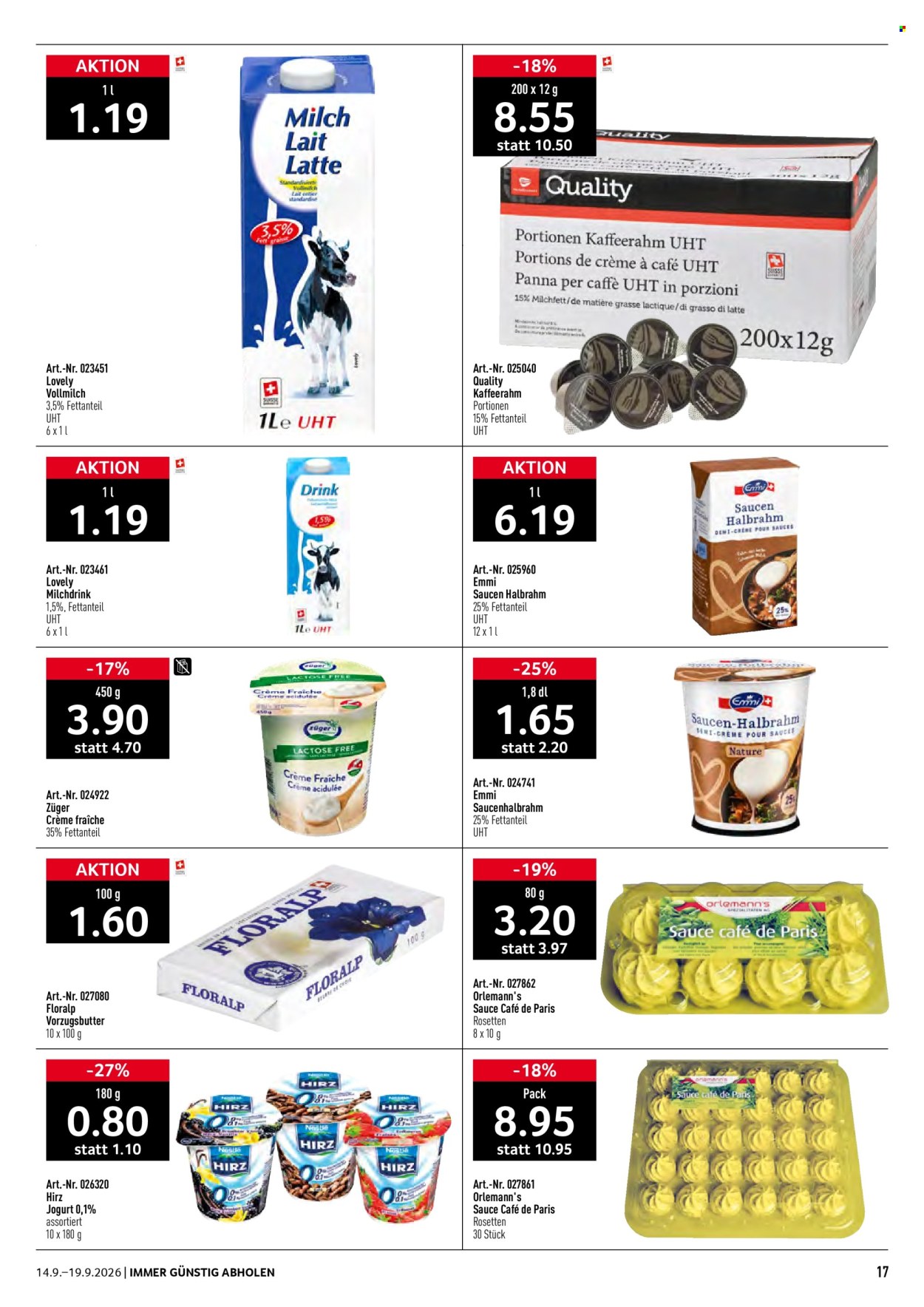 Prospekte Prodega - 14.9.2026 - 19.9.2026. Seite 17. Seite 17