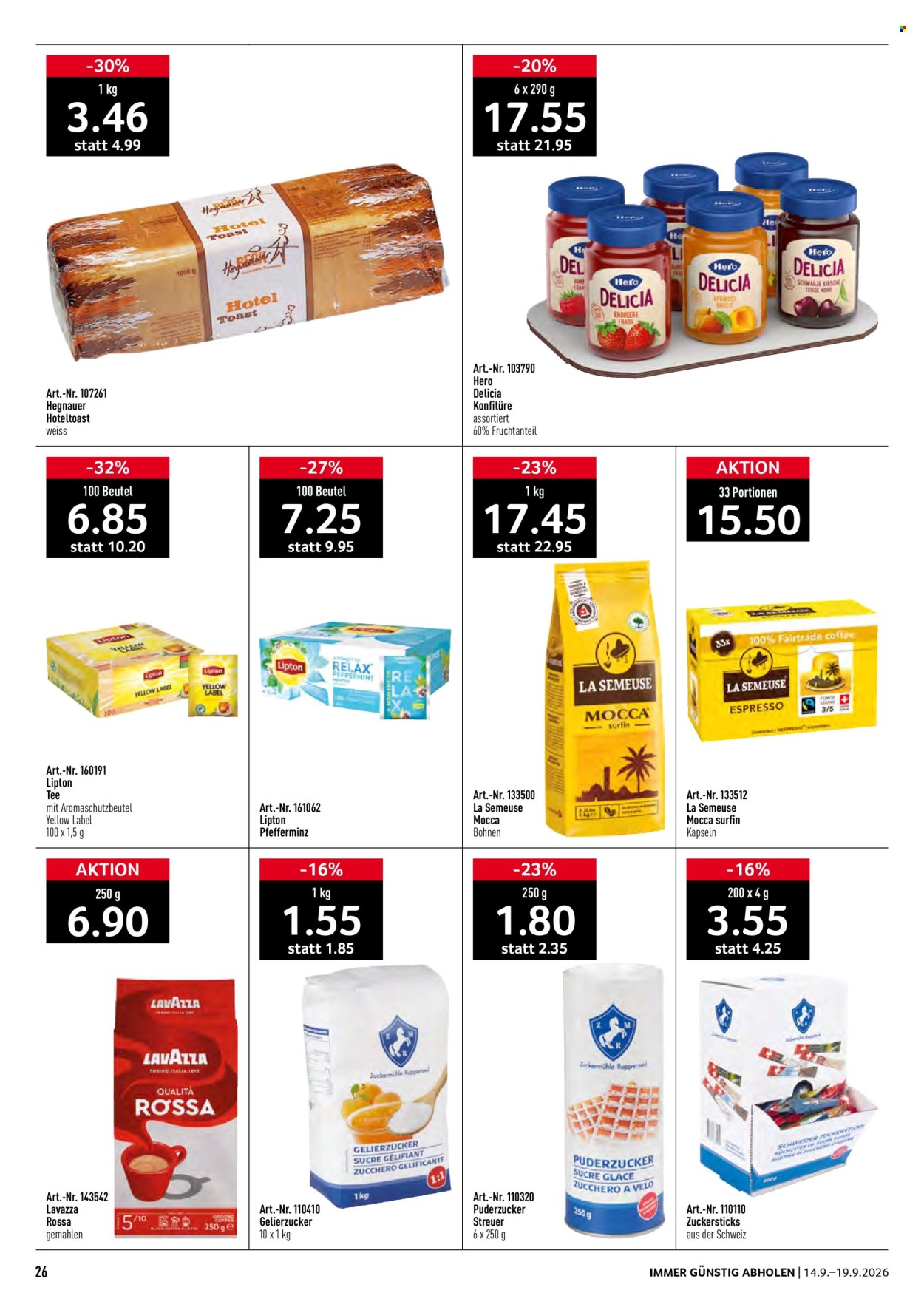 Prospekte Prodega - 14.9.2026 - 19.9.2026. Seite 26. Seite 26