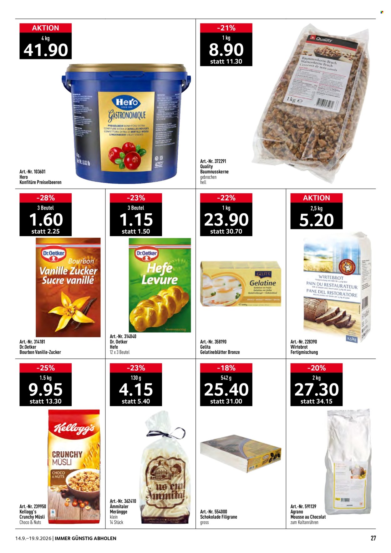 Prospekte Prodega - 14.9.2026 - 19.9.2026. Seite 27. Seite 27