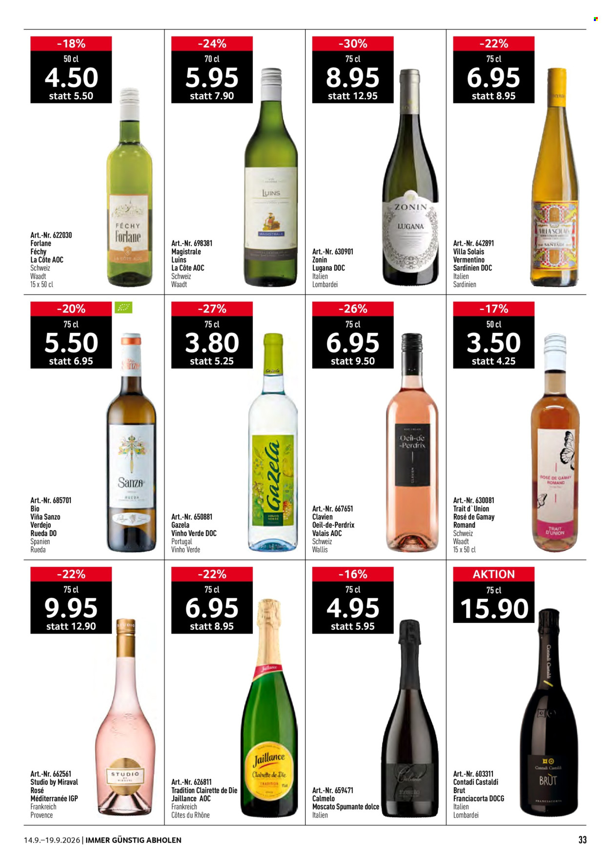 Prospekte Prodega - 14.9.2026 - 19.9.2026. Seite 33. Seite 33