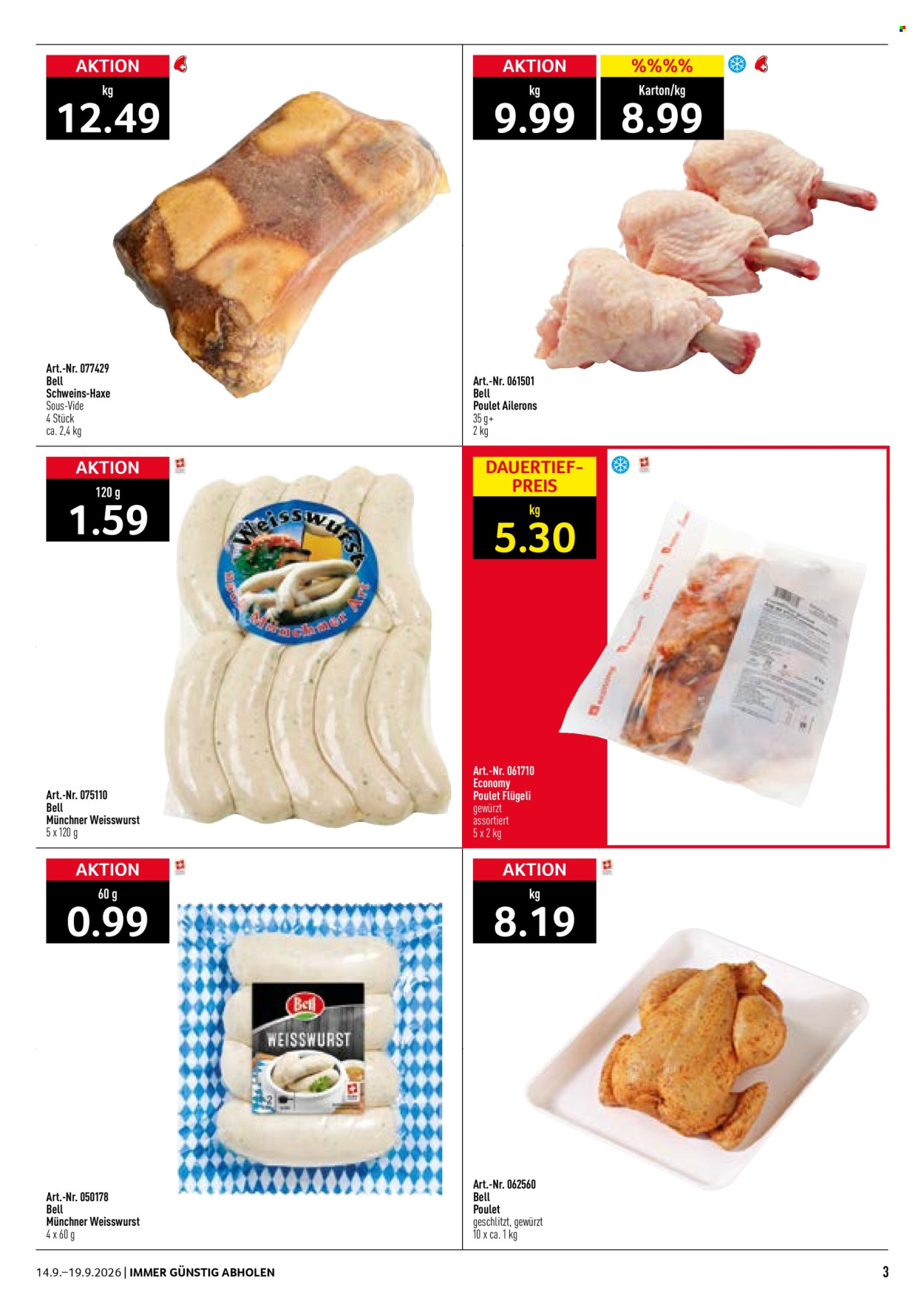 Prospekte Prodega - 14.9.2026 - 19.9.2026. Seite 3. Seite 3