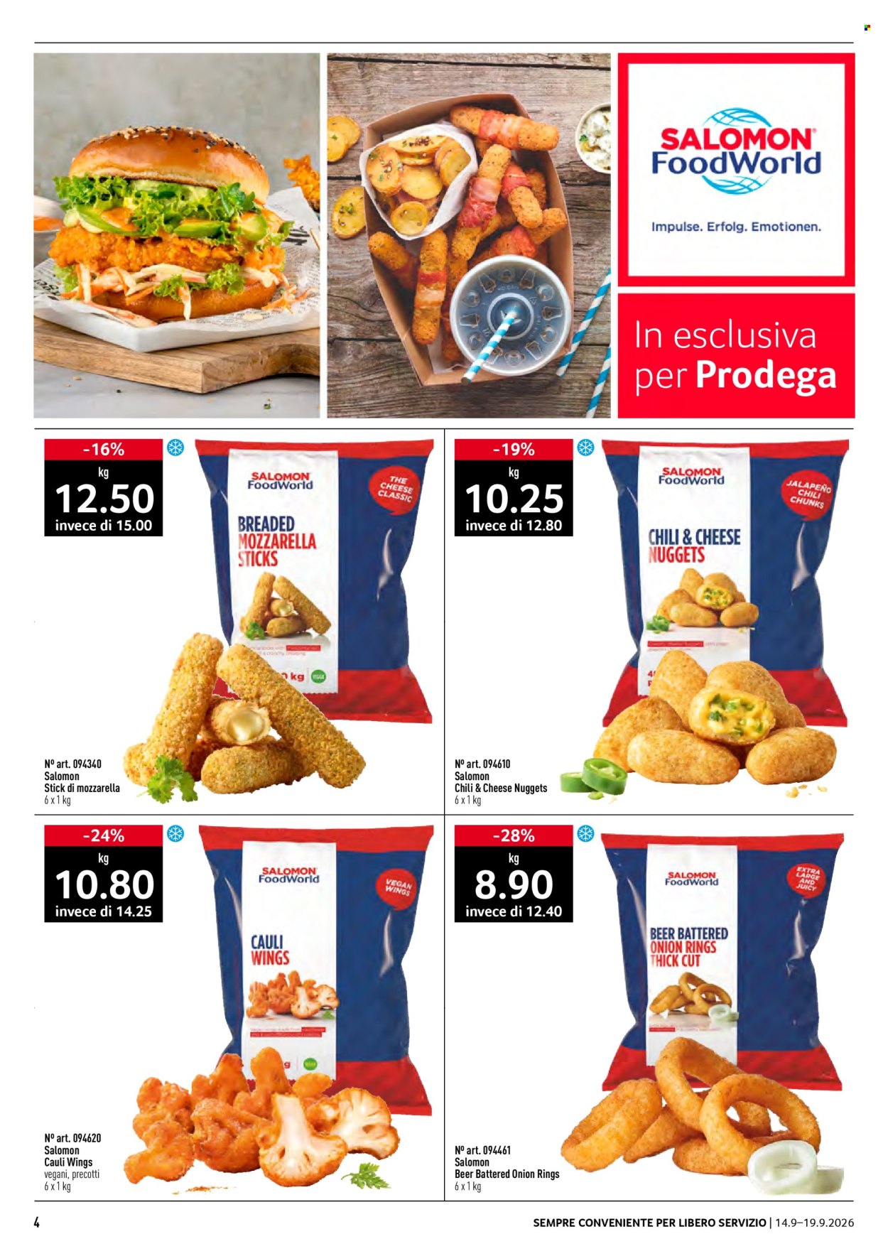 Prospekte Prodega - 14.9.2026 - 19.9.2026. Seite 4. Seite 4