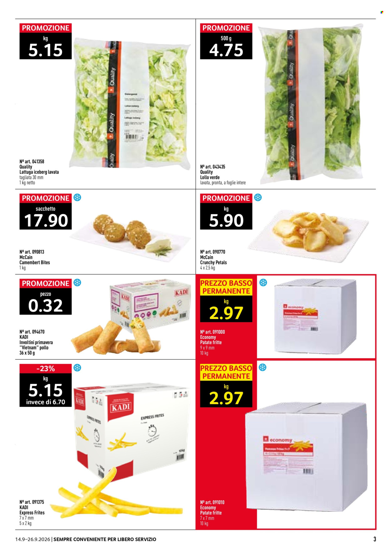 Prospekte Prodega - 14.9.2026 - 26.9.2026. Seite 3. Seite 3