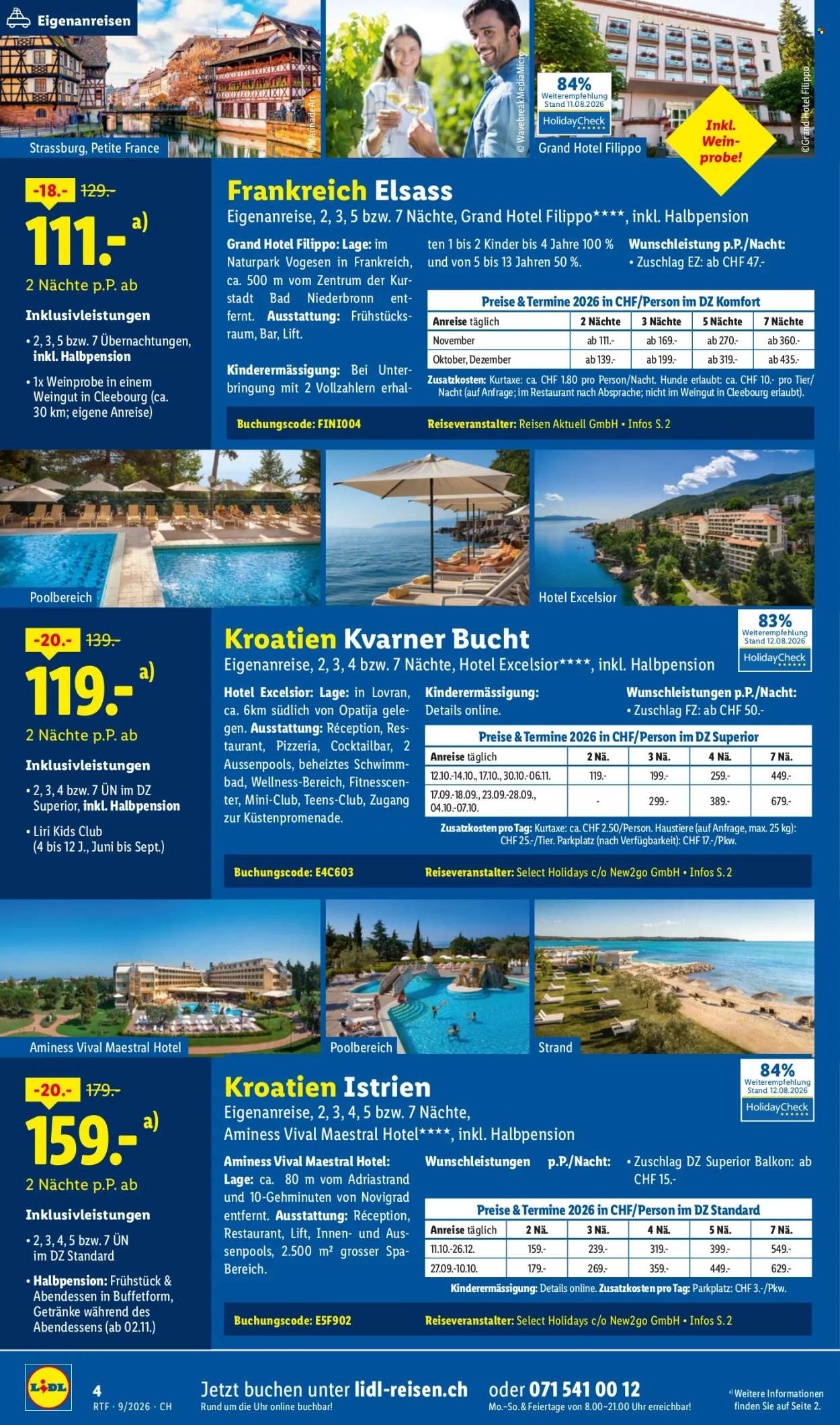 Prospekte Lidl - 14.9.2026 - 15.10.2026. Seite 4. Seite 4