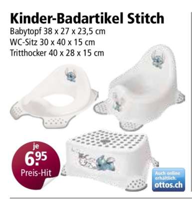Kinder-Badartikel Stitch