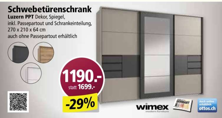 Schwebetürenschrank