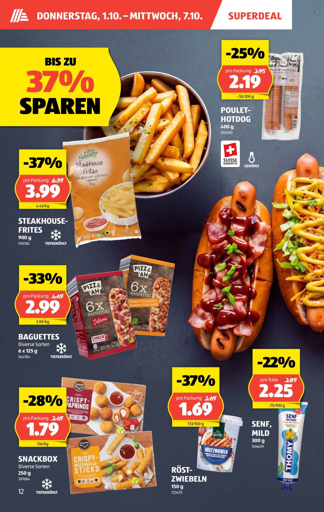 Prospekte Aldi - 1.10.2026 - 7.10.2026. Seite 12. Seite 12