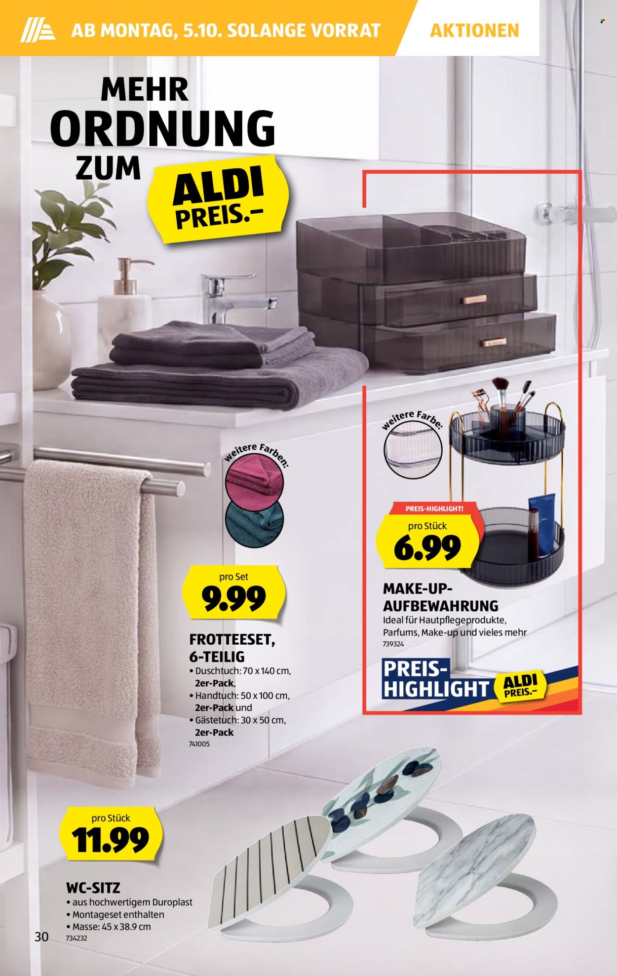 Prospekte Aldi - 1.10.2026 - 7.10.2026. Seite 30. Seite 30