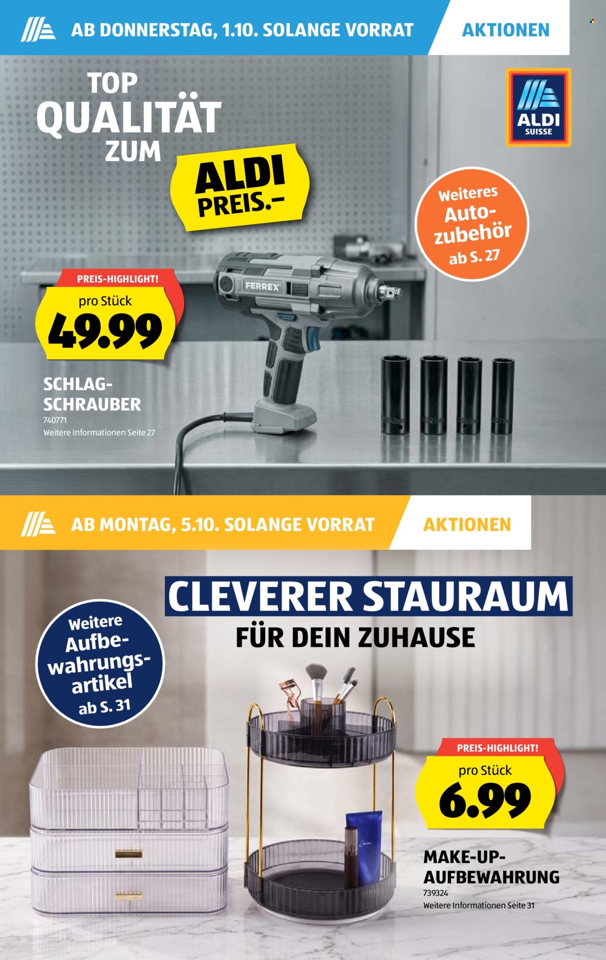 Prospekte Aldi - 1.10.2026 - 7.10.2026. Seite 36. Seite 36