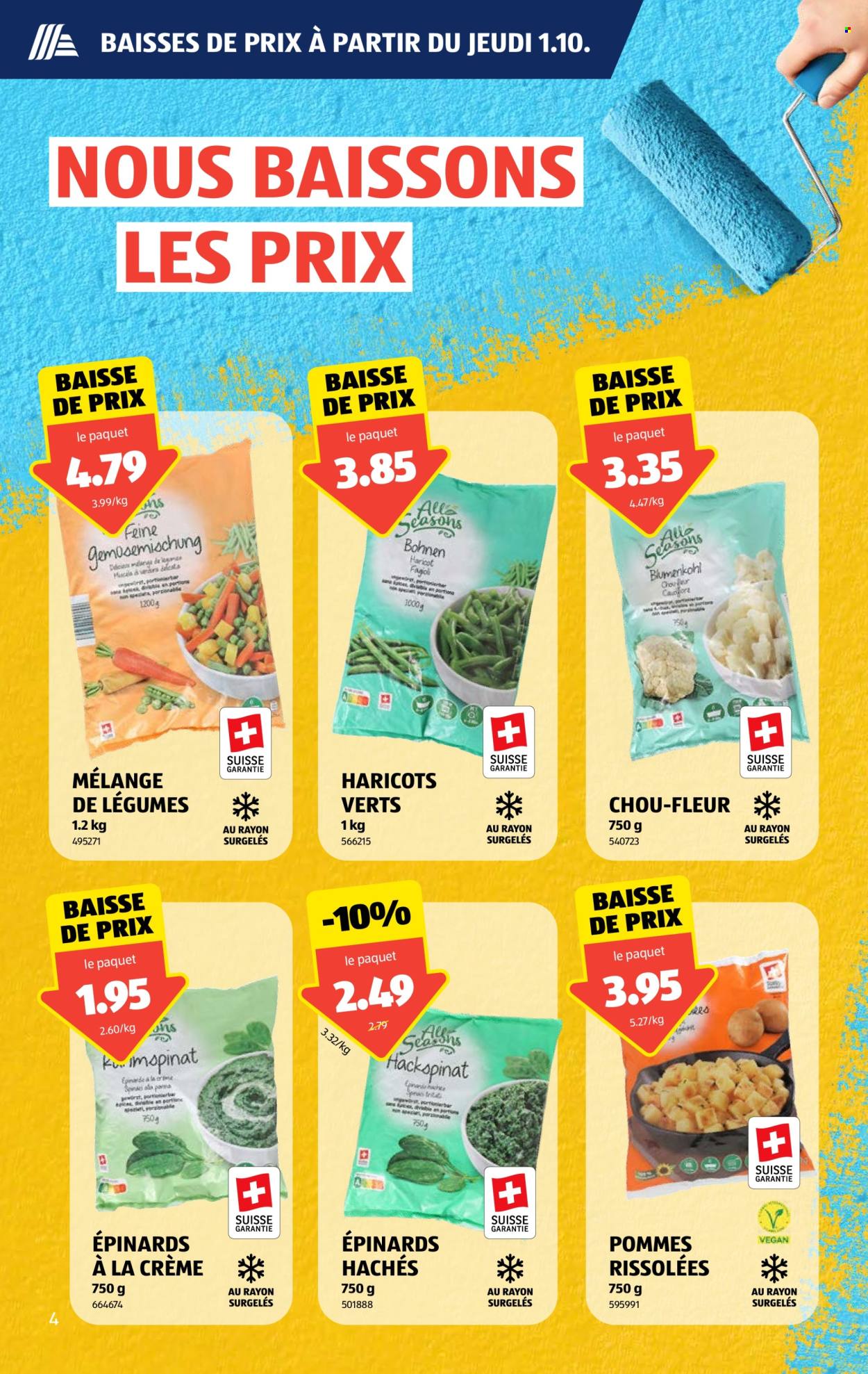 Prospekte Aldi - 1.10.2026 - 7.10.2026. Seite 4. Seite 4